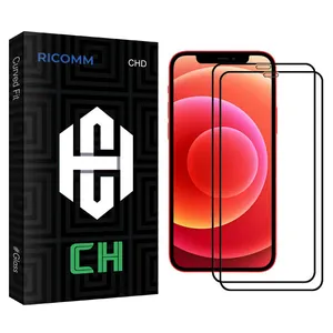 Ricomm CH glass Ceramics Screen Protector For Apple Iphone 12ProMax Pack Of 2