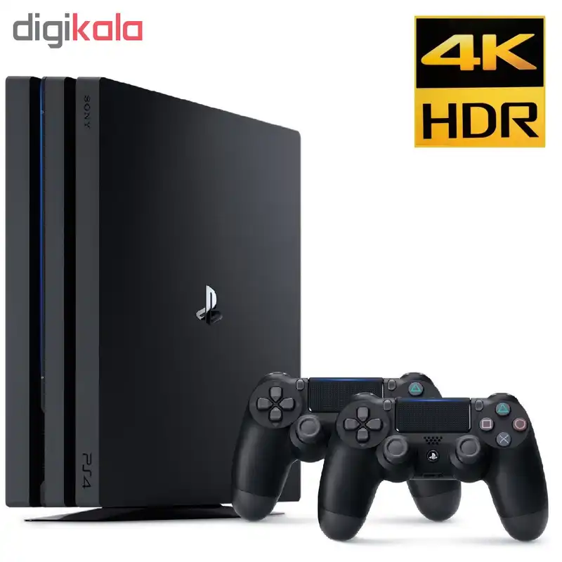 کنسول بازی سونی مدل Playstation 4 Pro 2018 کد CUH-7216B Region 2 ظرفیت 1 ترابایت
