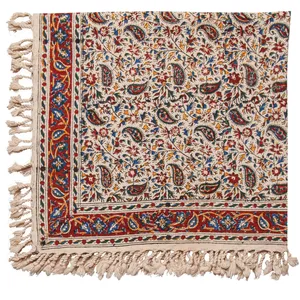 سفره قلمکار  گالری مثالین کد 301040 سایز 80 * 80 سانتی متر