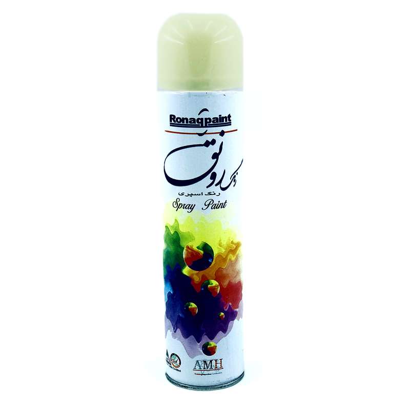 اسپری رنگ کرم رونق مدل P007 حجم 300 میلی لیتر اسپری رنگ کرم رونق مدل P007 حجم 300 میلی لیتر