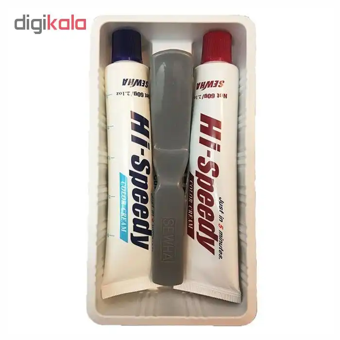 کیت رنگ موی های اسپیدی شماره 6