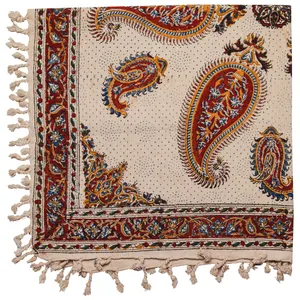 سفره قلمکار  گالری مثالین کد 301044 سایز 80 * 80 سانتی متر