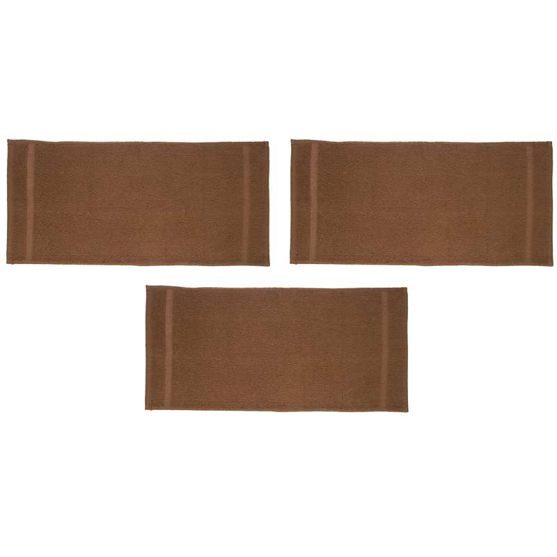 حوله دستی فرش مریم مدل A01 ابعاد 30 × 60 سانتی‌متر بسته 3 عددی