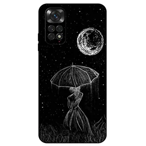 Megafone Girl and Moon 1369 Cover For Xiaomi Redmi Note 11 / 11s 4G