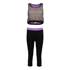 ست ورزشی زنانه ساکریکس مدل SET721-BLK.PUR