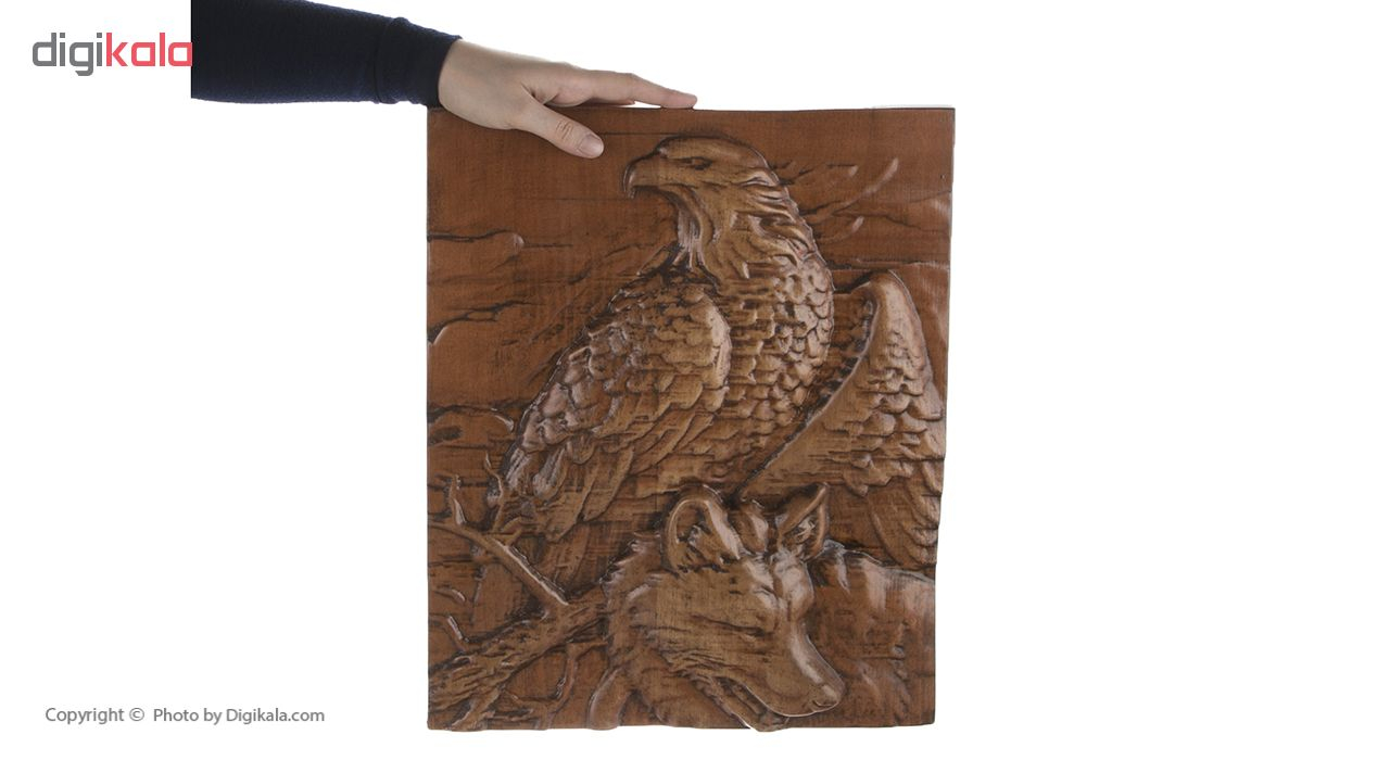 تابلو طرح عقاب و گرگ