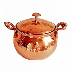 قابلمه مسی مدل خمره ای کد M_118