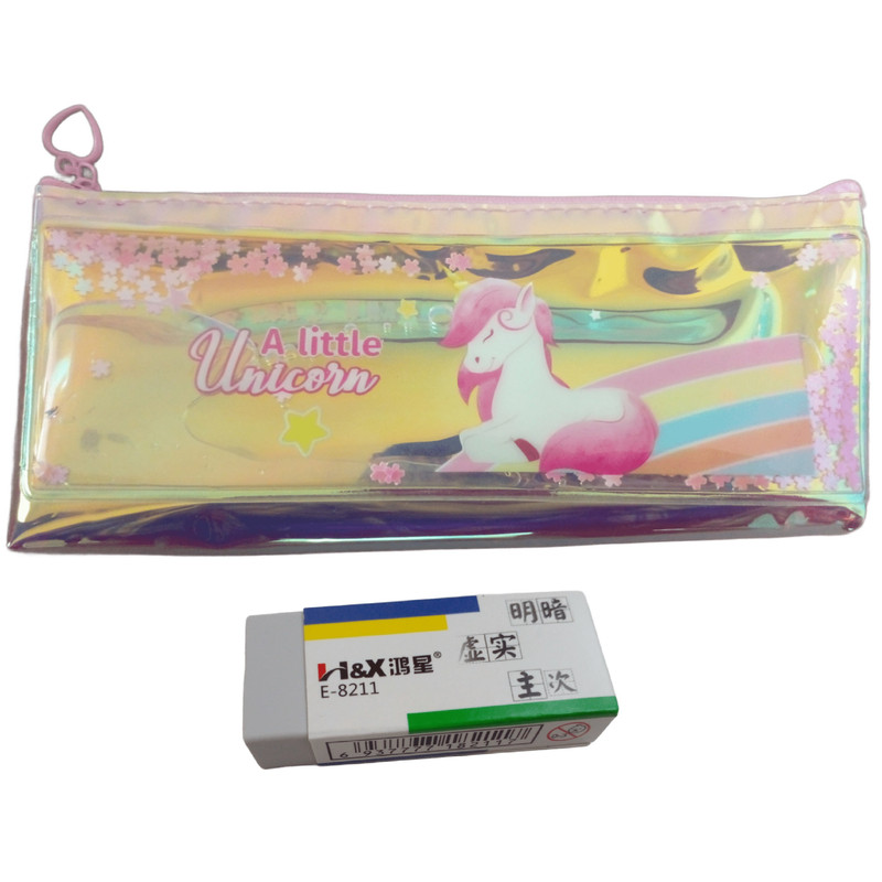 جامدادی مدل آکواریومی به همراه پاکن