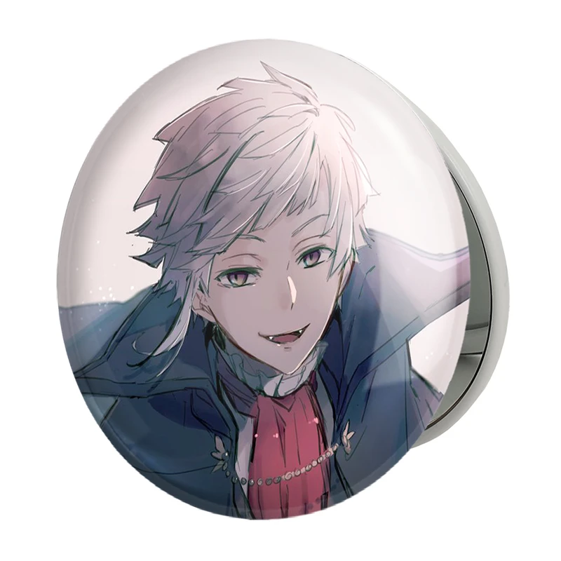 آینه جیبی خندالو طرح آتسوشی انیمه سگ های ولگرد بانگو مدل تاشو کد 15664 