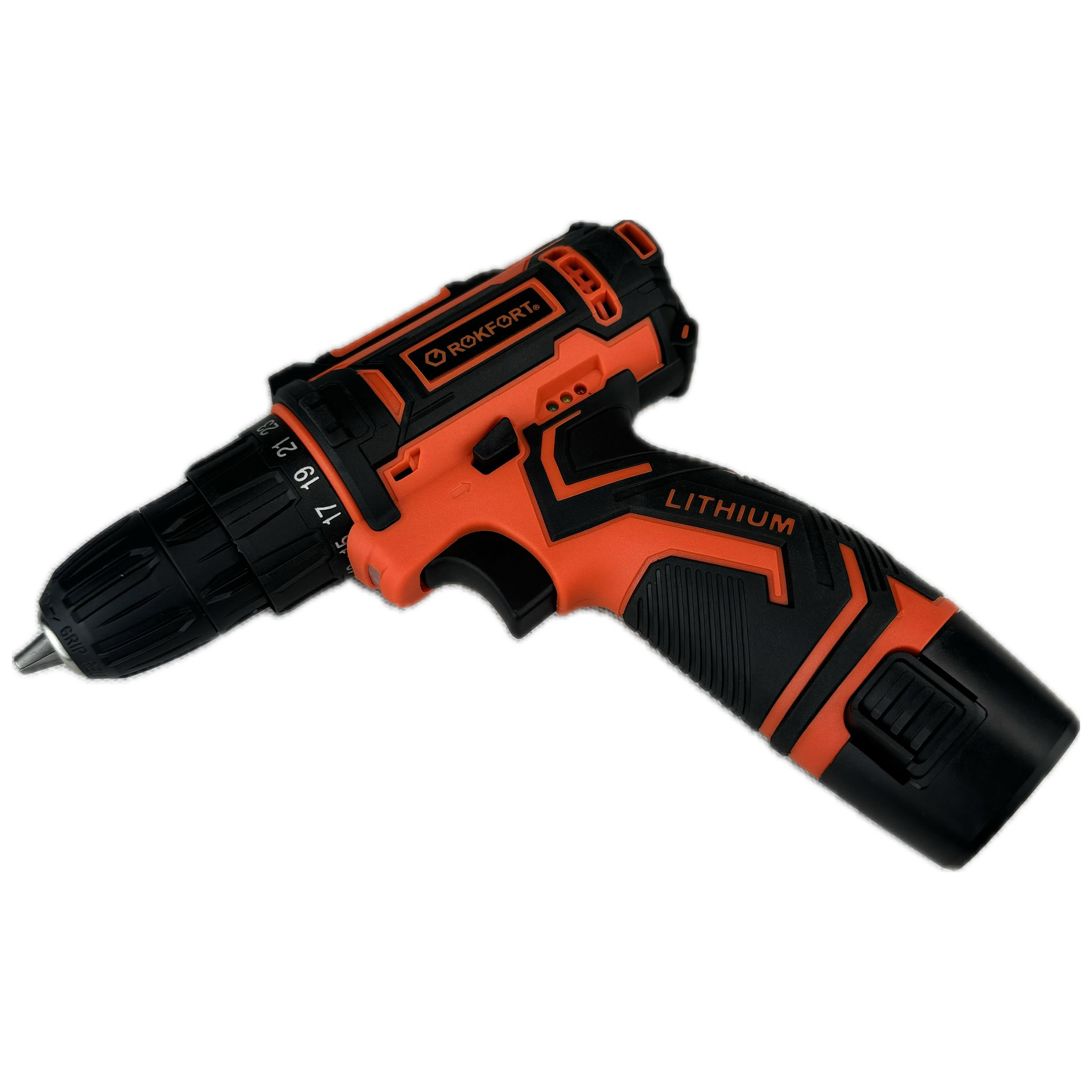 پیچ گوشتی شارژی راکفورت مدل 18-B مجموعه 30 عددی