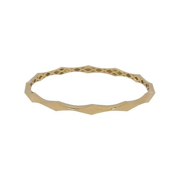 النگو طلا 18 عیار زنانه عدنان مدل لوزی