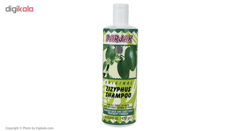 شامپو پرژک مدل سدر مناسب انواع مو حجم 450 میلی لیتر