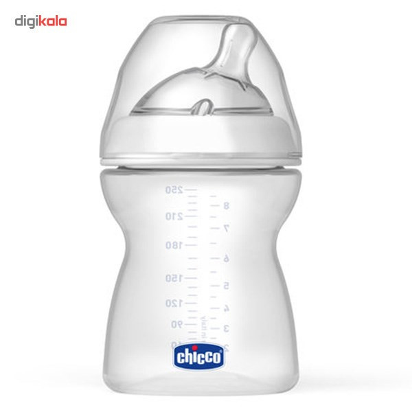 شیشه شیر چیکو مدل Natural Feeling ظرفیت 250 میلی لیتر