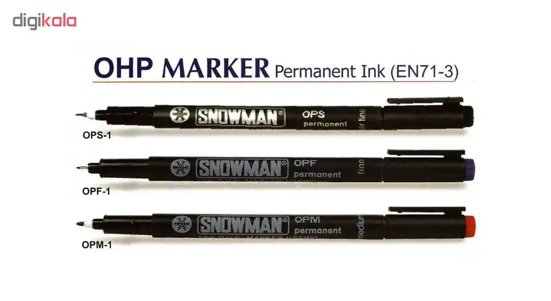 ماژیک سی دی اسنومن مدل OPM