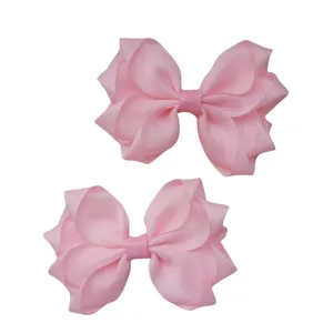 گیره مو دخترانه طرح پاپیون بسته دو عددی