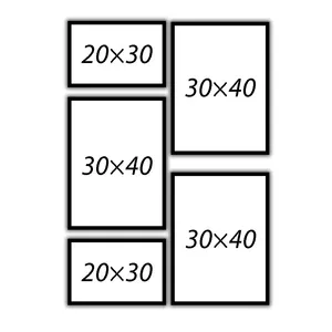 قاب عکس بکلیت مدل 215T مجموعه پنج عددی