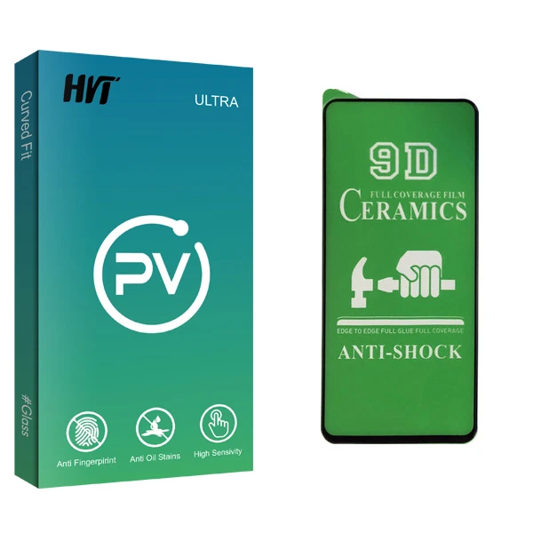 محافظ صفحه نمایش سرامیکی اچ وی تی مدل PV glass مناسب برای گوشی موبایل شیائومی Redmi Note 9