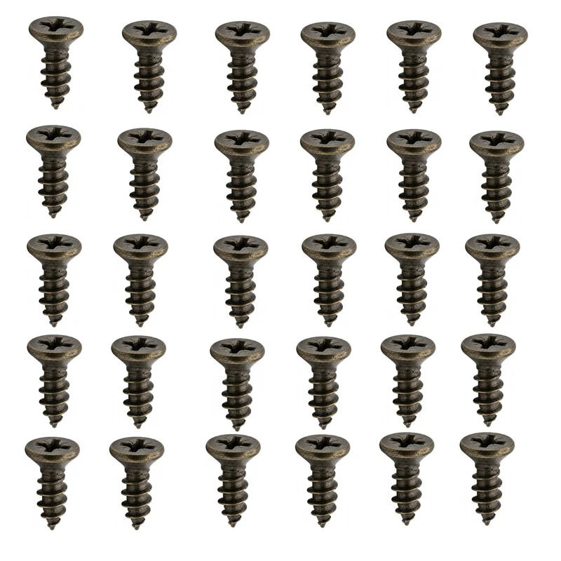 پیچ مدل آنتیک سایز 3*8 میلیمتر مجموعه 30 عددی