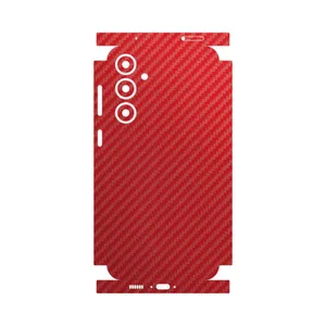 MAHOOT Red-Fiber-FullSkin Cover Sticker for Samsung Galaxy S23 FE
