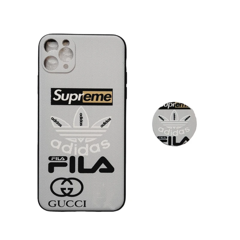 کاور کد ip11pm مناسب برای گوشی موبایل اپل iPhone11 Pro Max به همراه پاپ سوکت