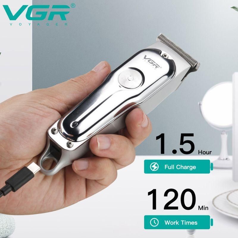  ماشین اصلاح موی صورت شارژی وی جی ار مدل 071  مجموعه 2 عددی -  - 6