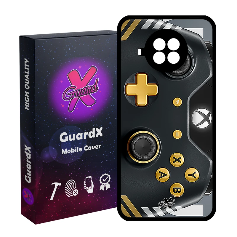 کاور گارد ایکس طرح XBox Conroller مدل Glass10090 مناسب برای گوشی موبایل شیائومی Mi 10T Lite / Mi 10I / Redmi Note 9 Pro 5G