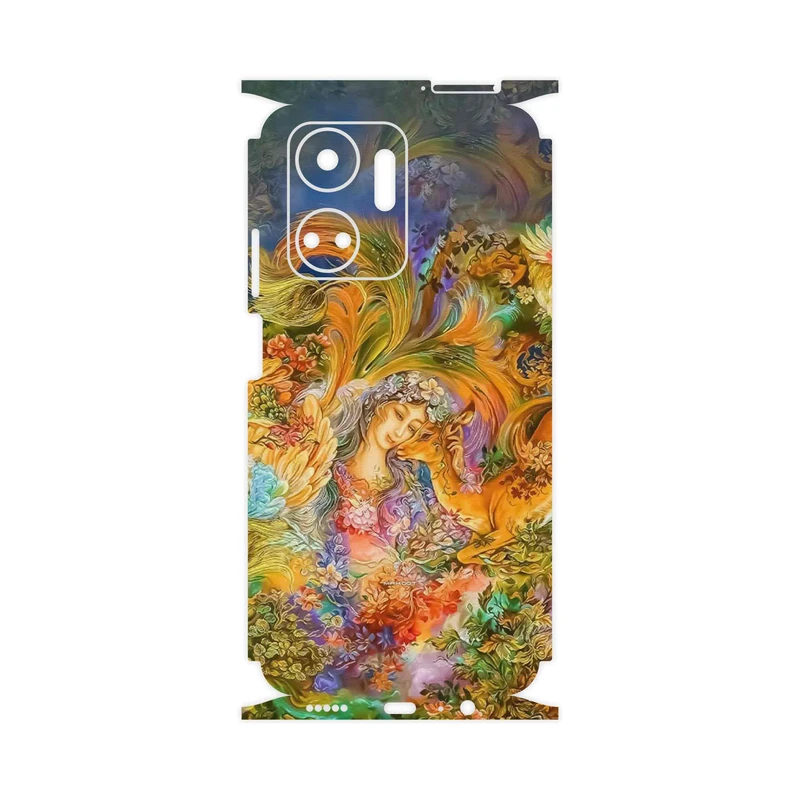 برچسب پوششی ماهوت مدل Persian miniature 3-FullSkin مناسب برای گوشی موبایل آنر X7a
