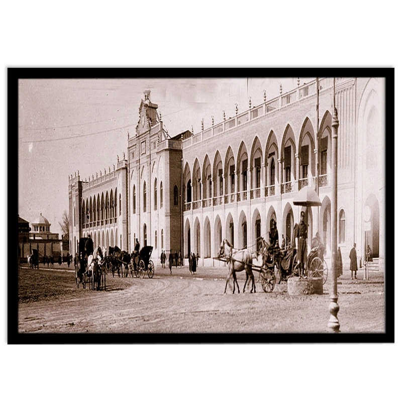 تابلو بکلیت طرح تاریخی تهران قدیم مدل B-14437