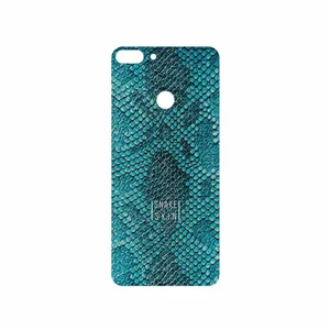 MAHOOT Blue Snake Skin Cover Sticker for Huawei P Smart