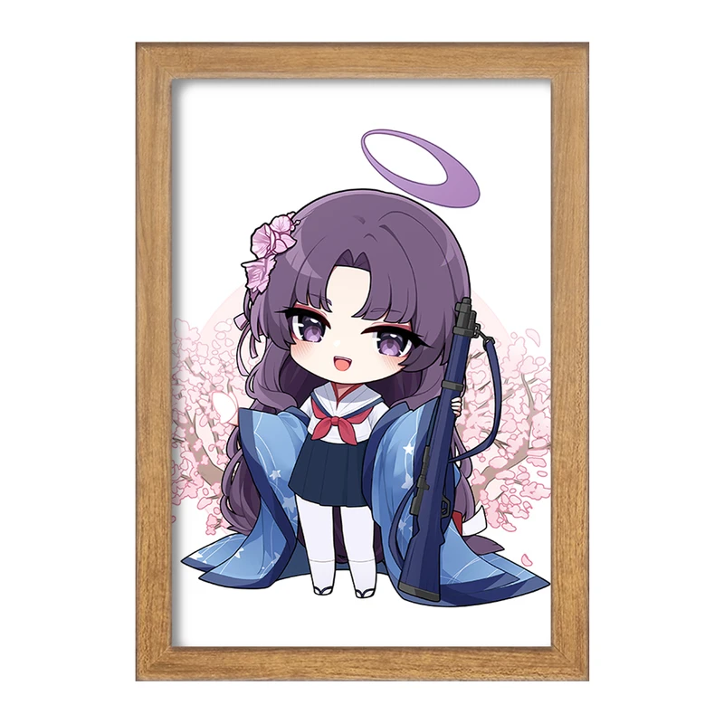 تابلو خندالو مدل بازی آرشیو آبی (Blue Archive) کد 34301