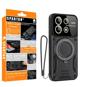 کاور اسپارتان مدل Hybrid Strap مناسب برای گوشی موبایل شیائومی Redmi Note 14s به همراه بند