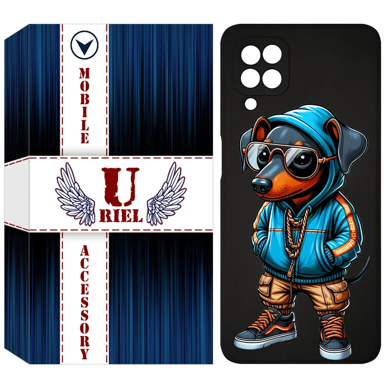 کاور یوریل مدل KSH کد 49 طرح سگ مناسب برای گوشی موبایل سامسونگ Galaxy A22 4G / M32 4G / M22 4G