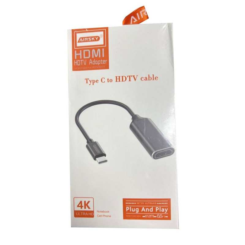 مبدل USB-C به HDMI ایر اسکای مدل HD