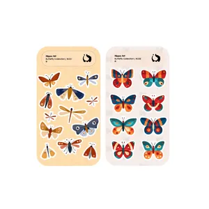 برچسب هیپو آرت مدل butterfly01 بسته دو عددی
