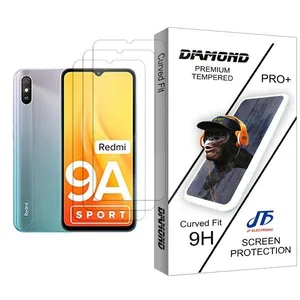 JF Diamond Glass MIX003 Screen Protector For Xiaomi Redmi 9A Sport Pack Of 3