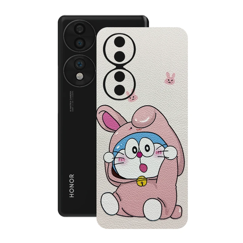 برچسب پوششی ریمکس مدل Leth طرح بچه دورایمون مناسب برای گوشی موبایل آنر 70