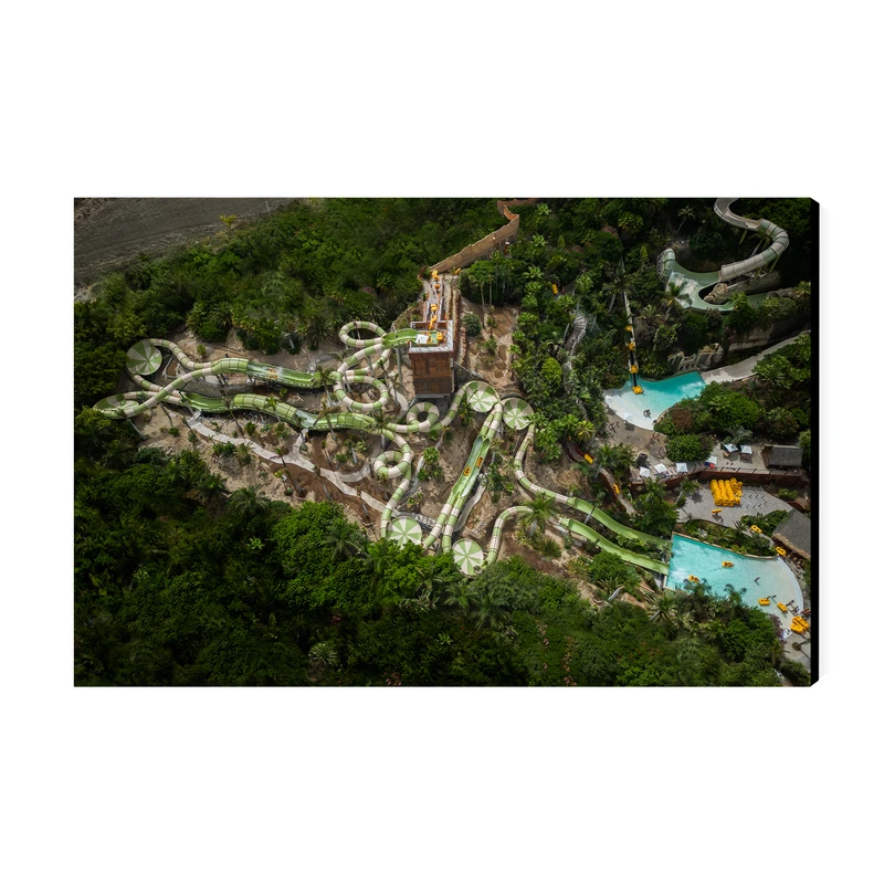 تابلو شاسی عرش طرح گردشگری اسپانیا مدل پارک سیام کد As6466