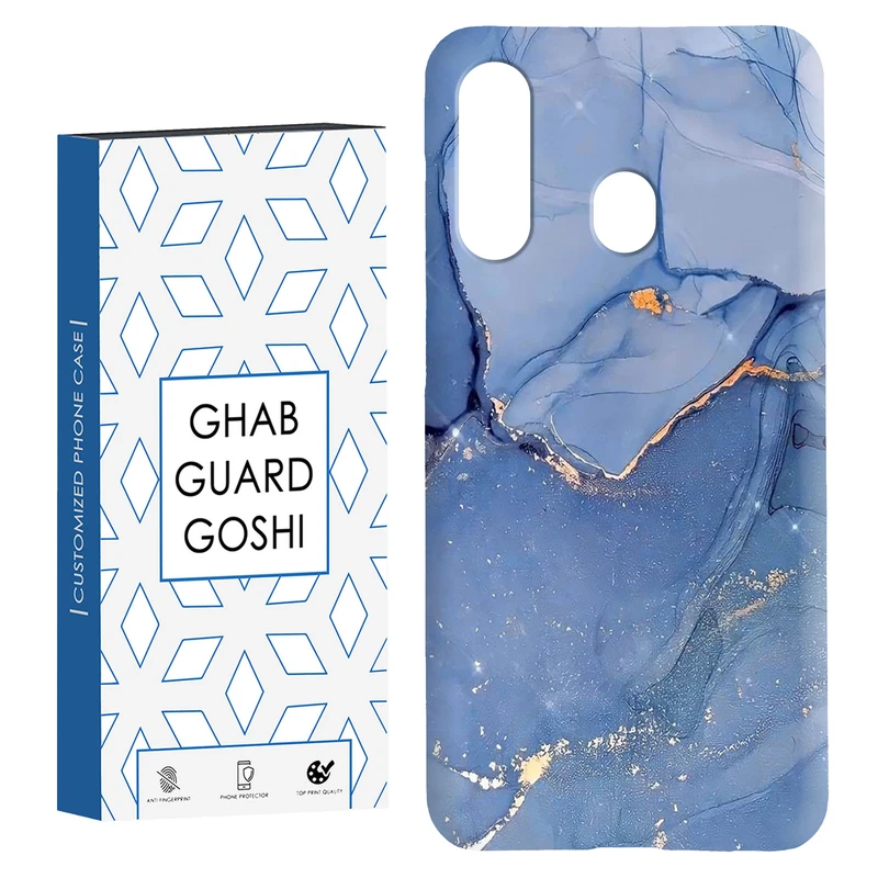 کاور قاب گارد گوشی طرح سنگ مرمر کد Dimo-033 مناسب برای گوشی موبایل سامسونگ Galaxy A60 / M40