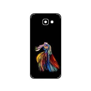MAHOOT Rainbow Hair Digital Art Cover Sticker for Samsung Galaxy A8 2016
