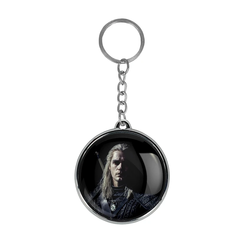 جاکلیدی خندالو طرح گرالت سریال ویچر Witcher مدل دوطرفه کد 2741327414