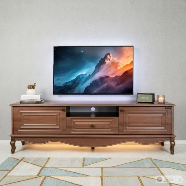 میز تلویزیون مدل لیما مناسب برای تلویزیون تا 65 اینچ