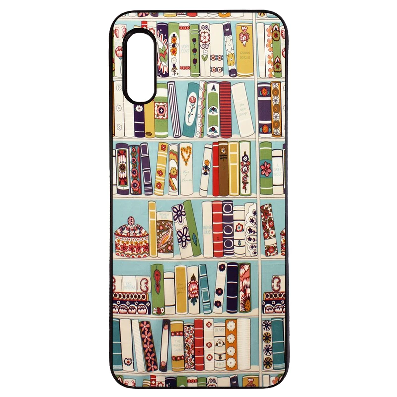 کاور طرح کتابخانه کد 1146 مناسب برای گوشی موبایل سامسونگ galaxy a02