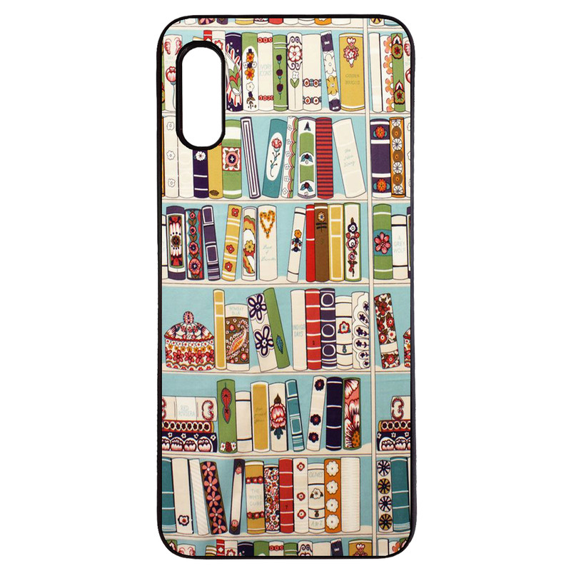 کاور طرح کتابخانه کد 1146 مناسب برای گوشی موبایل سامسونگ galaxy a02