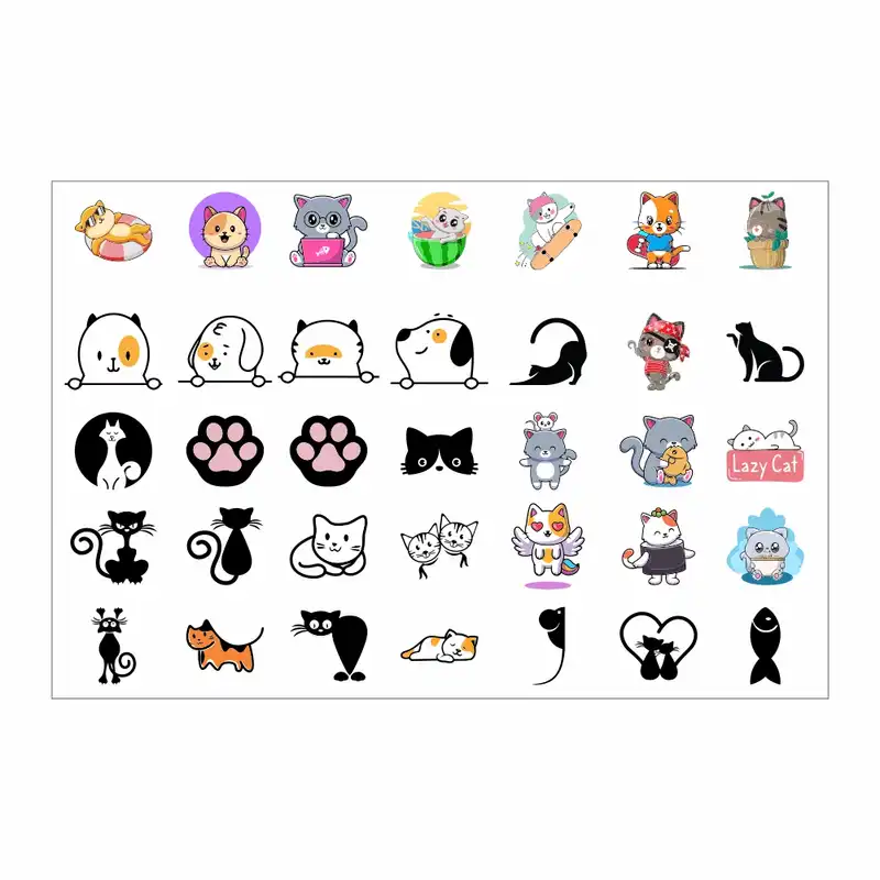 برچسب لنز ناخن مدل L2015