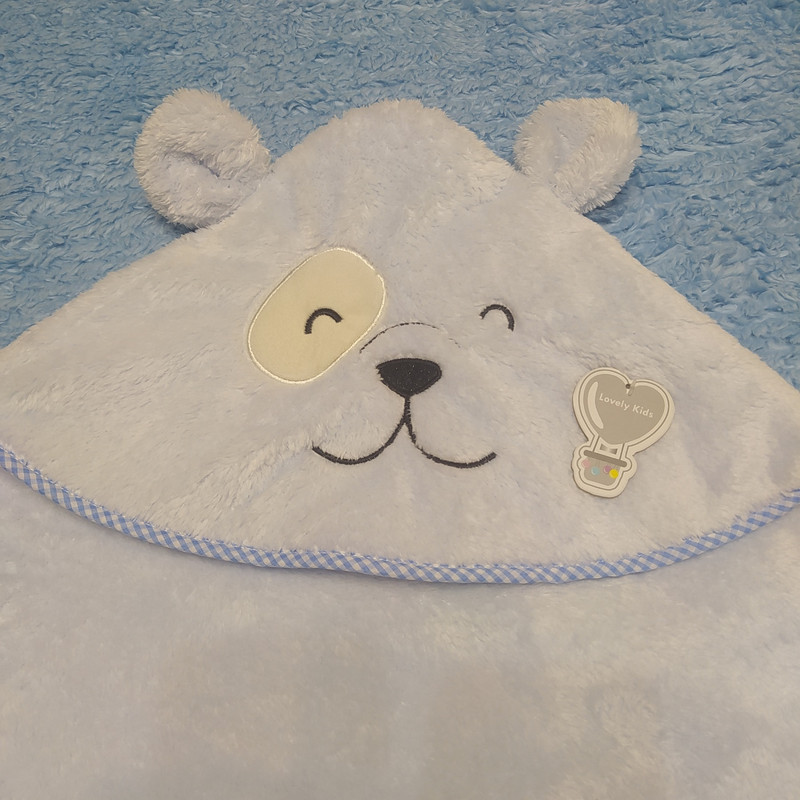 پتوی نوزاد لیتل می مدل Cute Dog-2022 سایز 75×75 سانتی متر