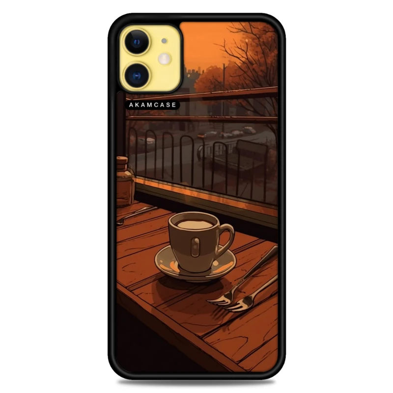کاور آکام مدل AMC-WA11-COFFEE-11 مناسب برای گوشی موبایل اپل iPhone 11