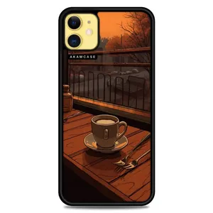 AKAM AMC-WA11-COFFEE-11 Cover For Apple iPhone 11