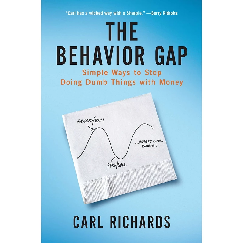 کتاب The Behavior Gap اثر Carl Richards انتشارات Portfolio