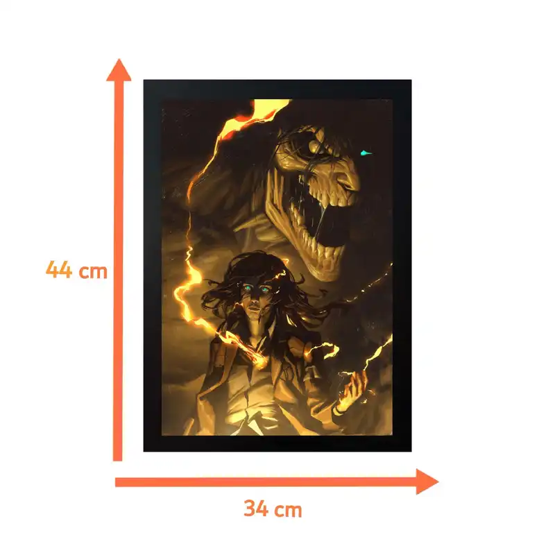 تابلو مدل انیمه اتک آن تایتان ارن یگر