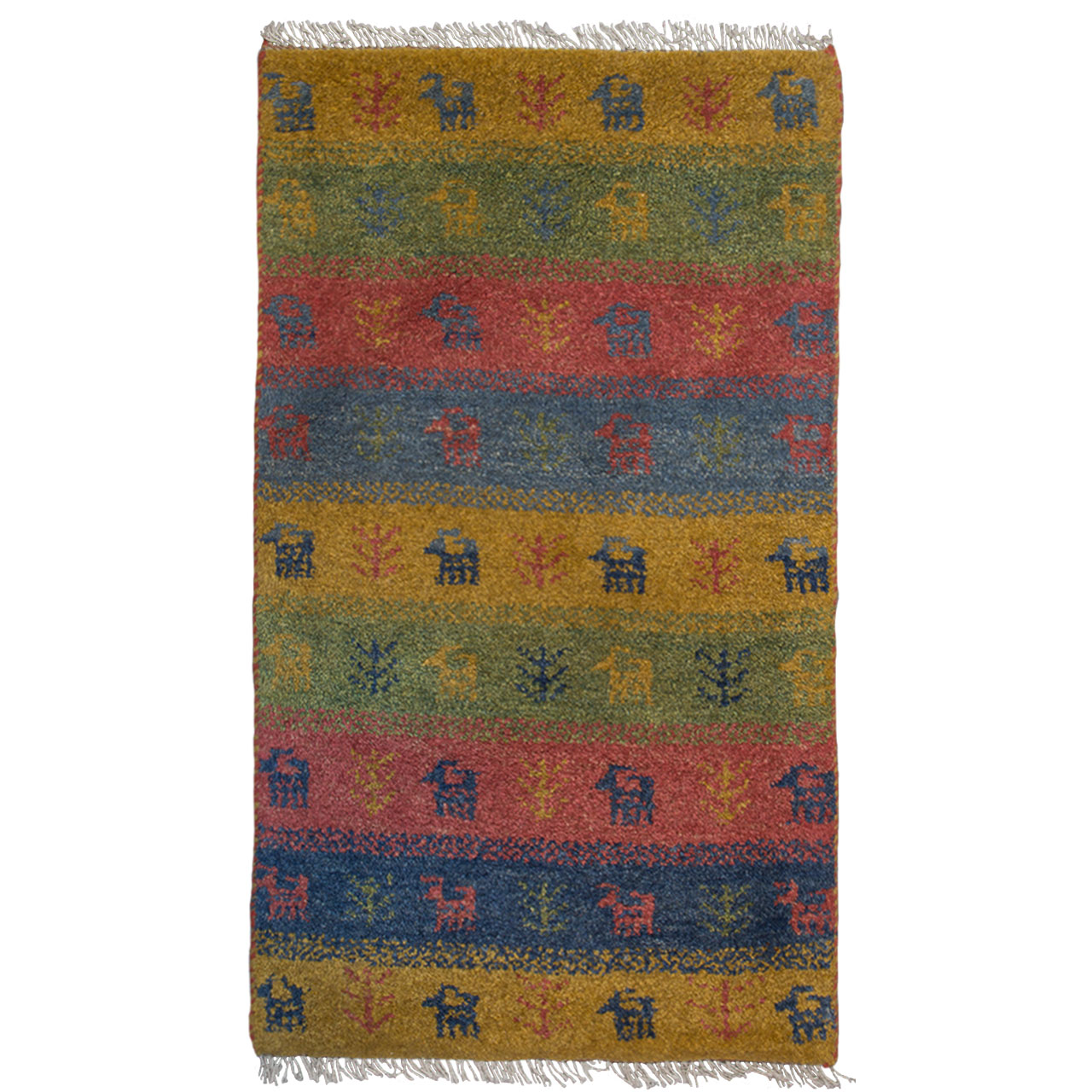 گبه دستباف نیم متری کد 60/1